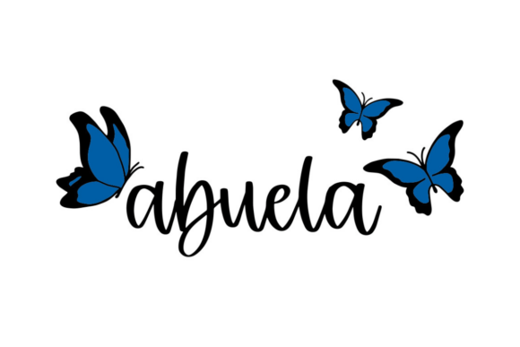 Abuela Butterflies: Graphics for Crafts & Small Business Branding