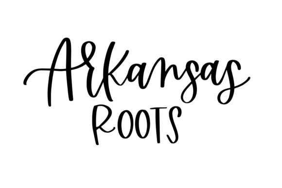 Arkansas Roots Embroidery Design