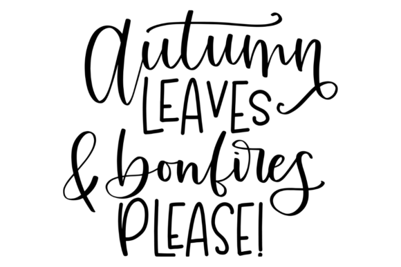 Autumn Leaves Bonfires Please Graphics for Crafts