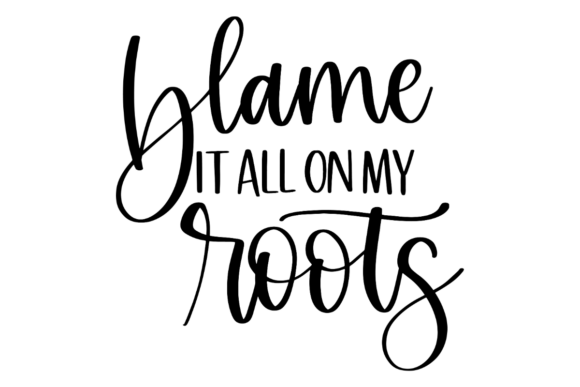 Blame It All on My Roots: A Graphic Design Asset for Crafts and Local Branding