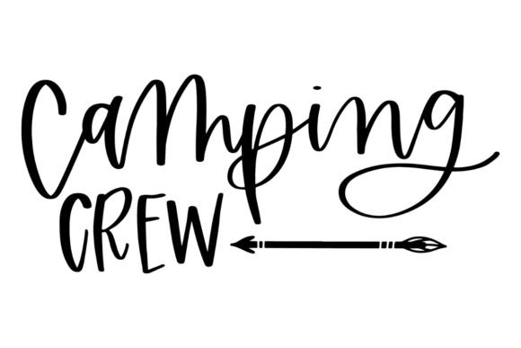 Camping Crew, Adventure Squad Graphics for Crafts & Branding