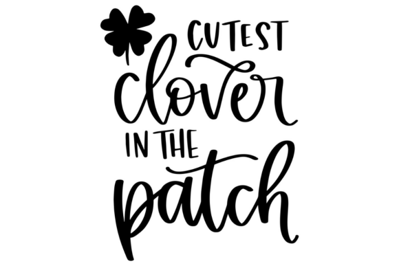 Cutest Clover in the Patch: A Graphic Design Asset for Crafts and Local Branding