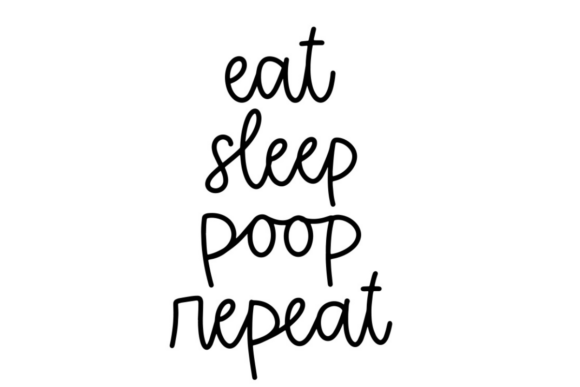 Eat Sleep Poop Repeat