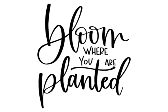 Inspirational Growth Quote: A Graphic Design Asset for Crafts & Graphics
