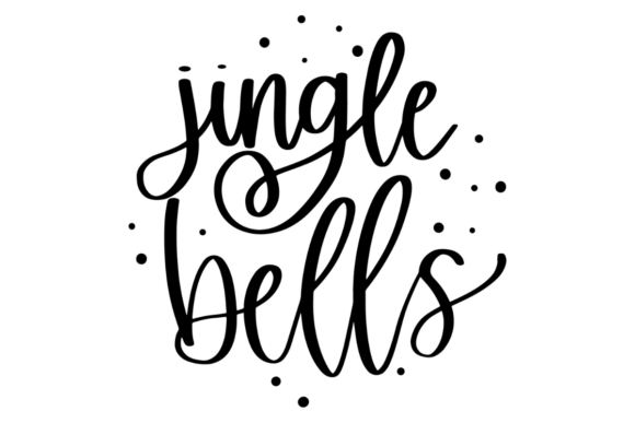 Jingle Bells Festive Graphics for Crafts