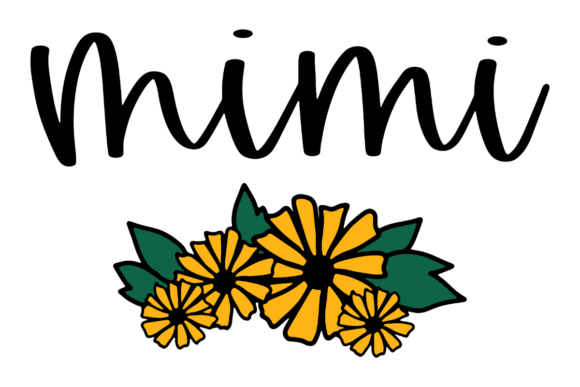 Mimi Bouquet: A Versatile Graphic Design Asset for Crafts and Commercial Use