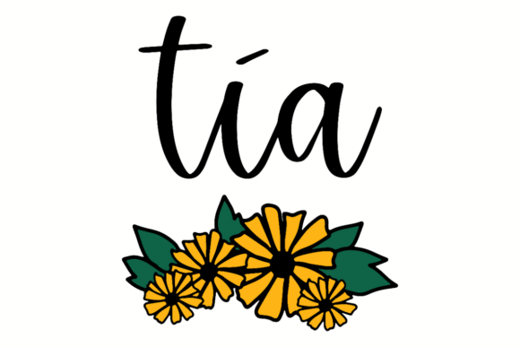 Tía Bouquet Graphics: A Vibrant Design for Crafts and Local Branding